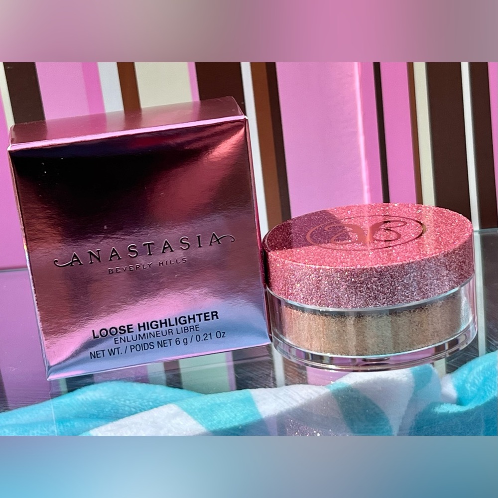 NIB Anastasia Beverly Hills ABH Loose Highlighter in Sunset Aura